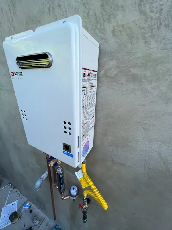 Tankless water heater installation for Tremley Point homes